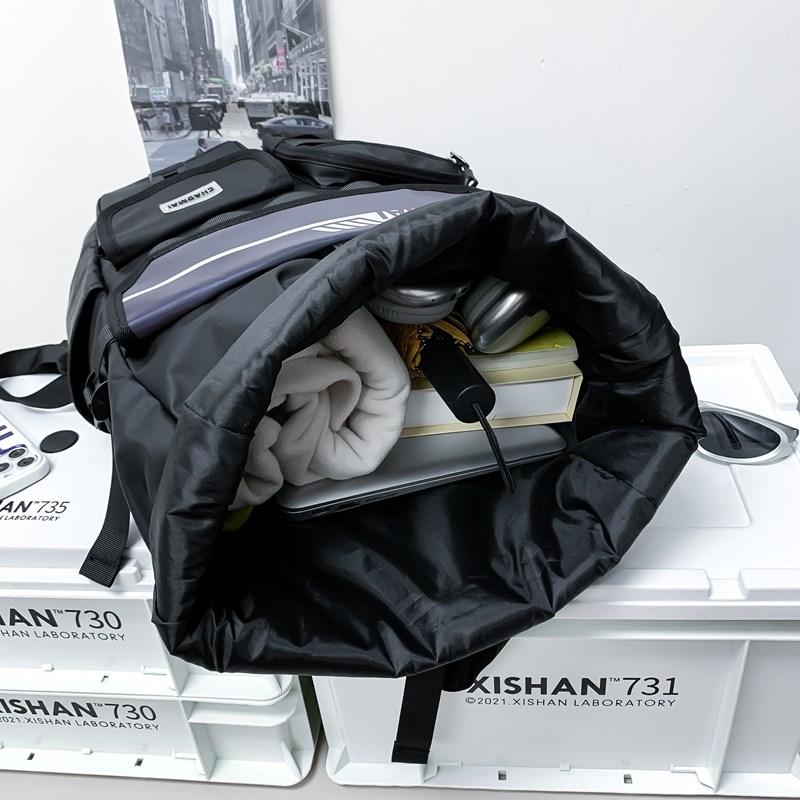 Badminton Racket Backpack Large Capacity with Separation Shoes Bags Sports Training Riding Backpack Student Schoolbag