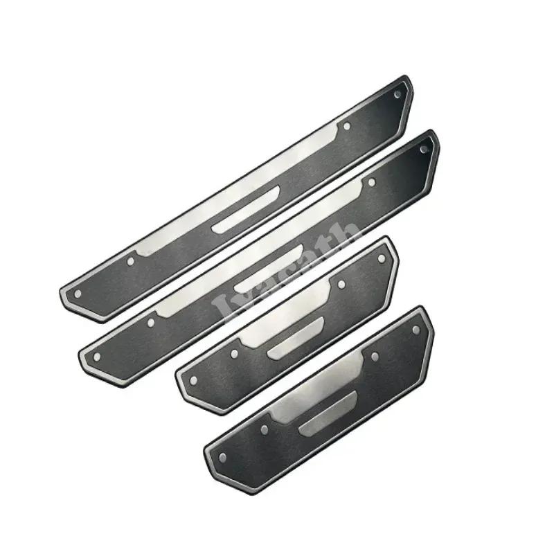 For HONDA WR-V WRV DG5 Series 2024 2025 External Door Welcome Pedal Threshold Bar Cover Strips Door Sill Pad Car Accessories