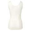 Bradelis New York Wireless Shaper Bra Comfortable and Shaper 3L Cami, Slimming, Bust-Up 24, Pearl,