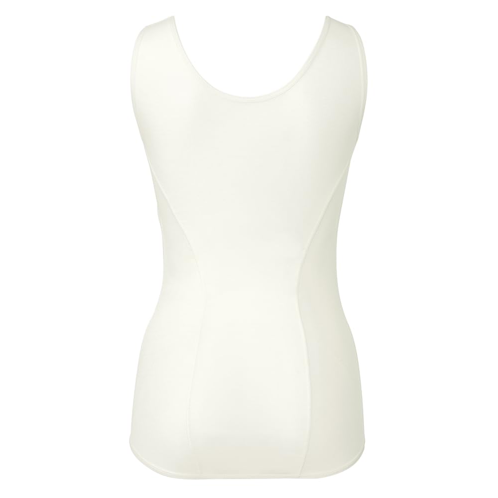 Bradelis New York Wireless Shaper Bra Comfortable and Shaper 3L Cami, Slimming, Bust-Up 24, Pearl,