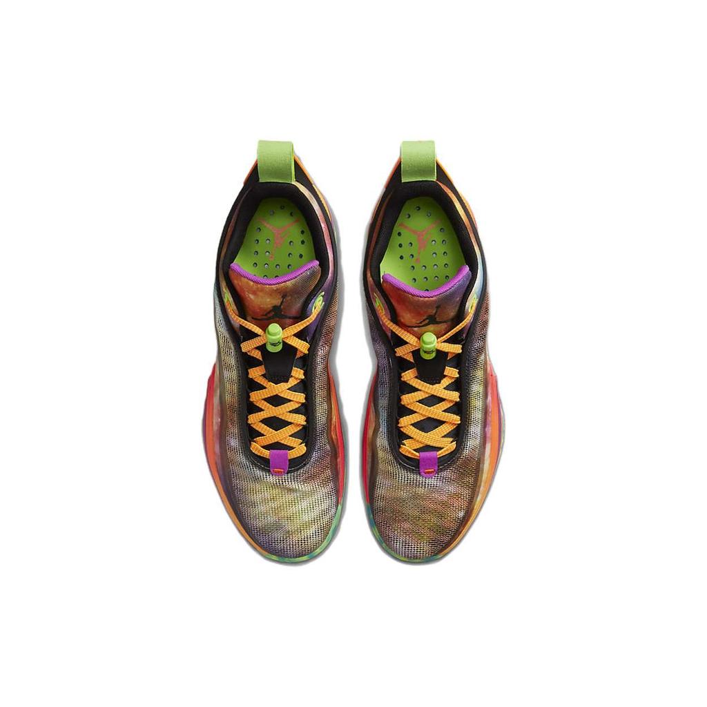 Air Jordan 36 Low EYBL Men Sneakers Multi-Color Black Electric-Green DV5264-083