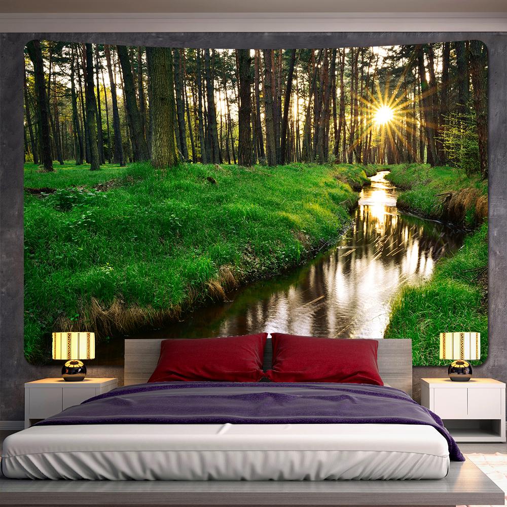 

Лесное растение, листья, психоделическая сцена, домашний декор, гобелен, хиппи, декор в стиле бохо, коврик для йоги, мандала, декор комнаты, настенный подвес 150x130cm