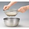 Yokoyama SUSEga Strong Mesh Strainer 4-Piece Set (22cm Strainer & 15cm, 18cm, and 21cm Bowls) SUS-Z1000