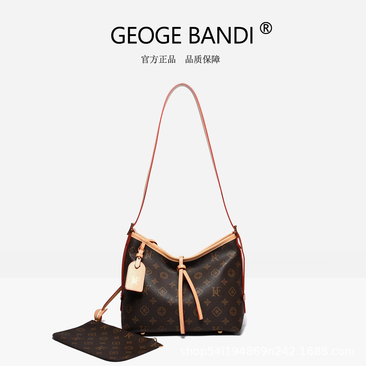 Underarm bag women s 2026 new large-capacity retro, tote bag versatile single shoulder messenger bag mother bag 32cm