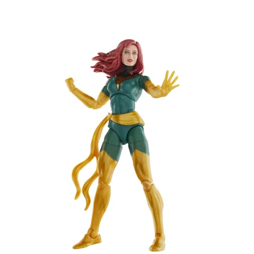 Hasbro Marvel Legends Series Jean Grey with Phoenix Force Display, Deluxe X-Men Comics Collectible 15cm Action Figure F9134 Authentic