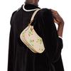 Coach Borsa a tracolla in pelle Swinger 20 con cerniera e stampa floreale Piccola borsa da donna Beige CH824-B4RHR