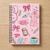 Cadeau pour Infirmière Professionnelle Carnet à Spirale Thème Médical, Conception à Double Couverture Papier Épais Résistant à l'Encre Bloc-notes Fournitures Scolaires, Carnet à Spirale