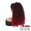 WTB 20 Inch Drawstring Ponytail Synthetic Wig Small Roll Drawstring Long Ponytail Natural Fluffy Gradient Drawstring Ponytail