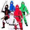 Ninja Power Boys Costume Martial Arts Japanese Samurai Warrior Dress Fancy