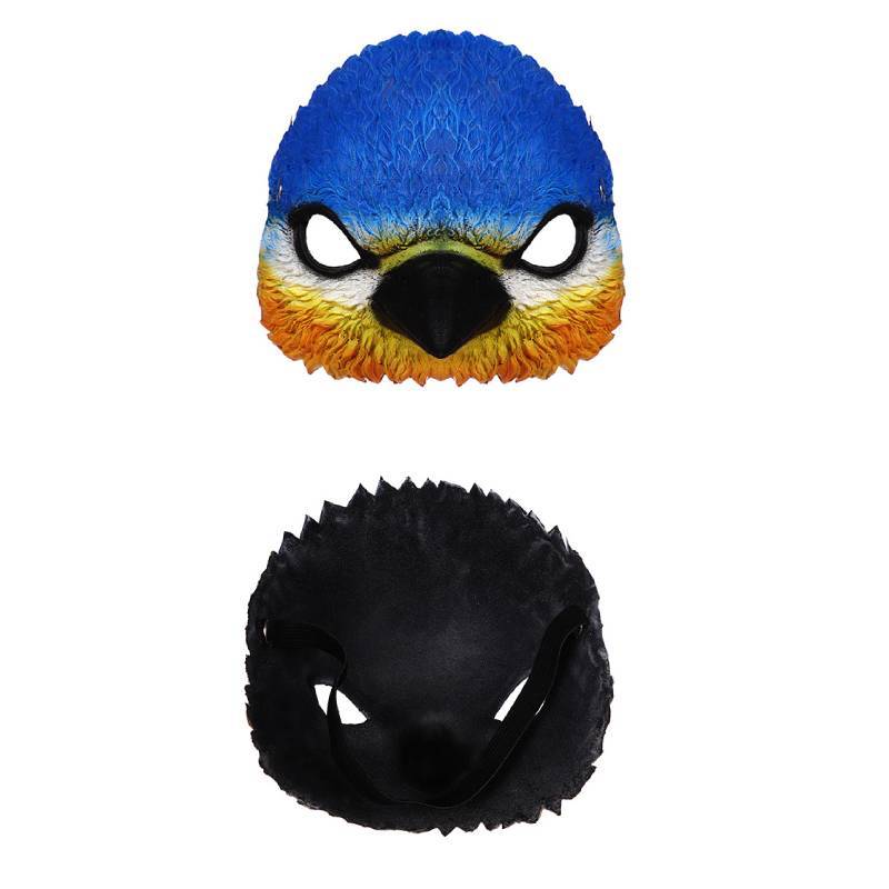 Maschera Testa di Uccello Costume Cosplay Accessorio Con Materiale Espanso Per Carnevale Spettacoli Teatrali