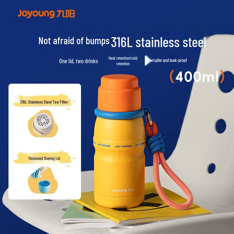 Joyoung 316L Stainless Steel Portable Thermos Cup
