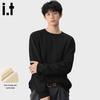 Fingercroxx Men's Casual Terry Crewneck Sweatshirt