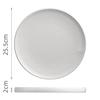 Nordic Creative Hotel Steak Pasta Plate Restaurant Food Decoration Dessert Plate Ceramic Dining Plate Home Solid Color Tableware