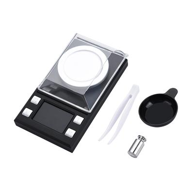 Portable LCD Digital Electronic Pocket Scale High Precision 0.001g Jewelry Gold Weighing (10g)