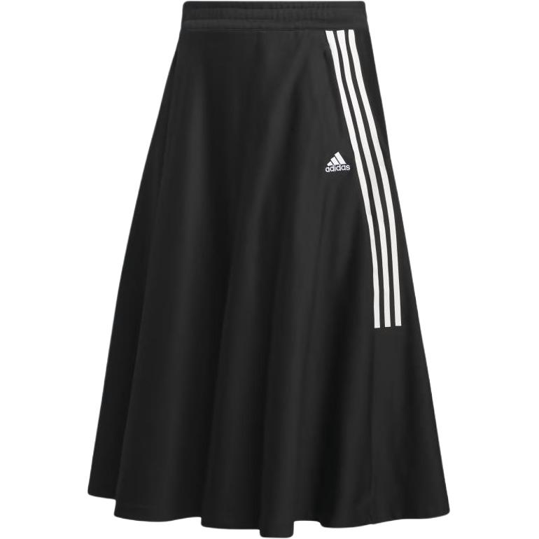 

Новая женская юбка-трек adidas с логотипом, черная IC6644 L