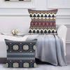 Classic Trend Moroccan Prints Flower Pillow Case Anti-dustmite Pillowcase Invisible zipper silky short plush Sofa cushion cover