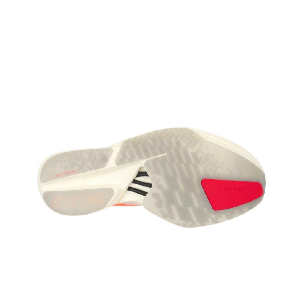 adidas Adizero Adios Pro 4 White Lucid Orange Men Sneakers Lucid-Red JR7088