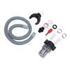 Rain Barrel Connector Kit Roof Rainwater Collector Rain Barrel Diverter With Filter Water Collection Hose Connection
