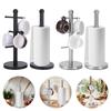 6 Cup Mug Holder with Paper Towel Roll Holder Stainless Steel Mug Hanging Rack Anti-Scratch Mug Holder Bracket for Home Kitchen