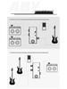 M-VAVE Guitar ABY Line Selector: Pro Electric Guitar Amp Switch & Signal Splitter for Performances
