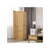 Screen - HOMCOM - 3 Panels - Bamboo - 120x170 Cm - Indoor