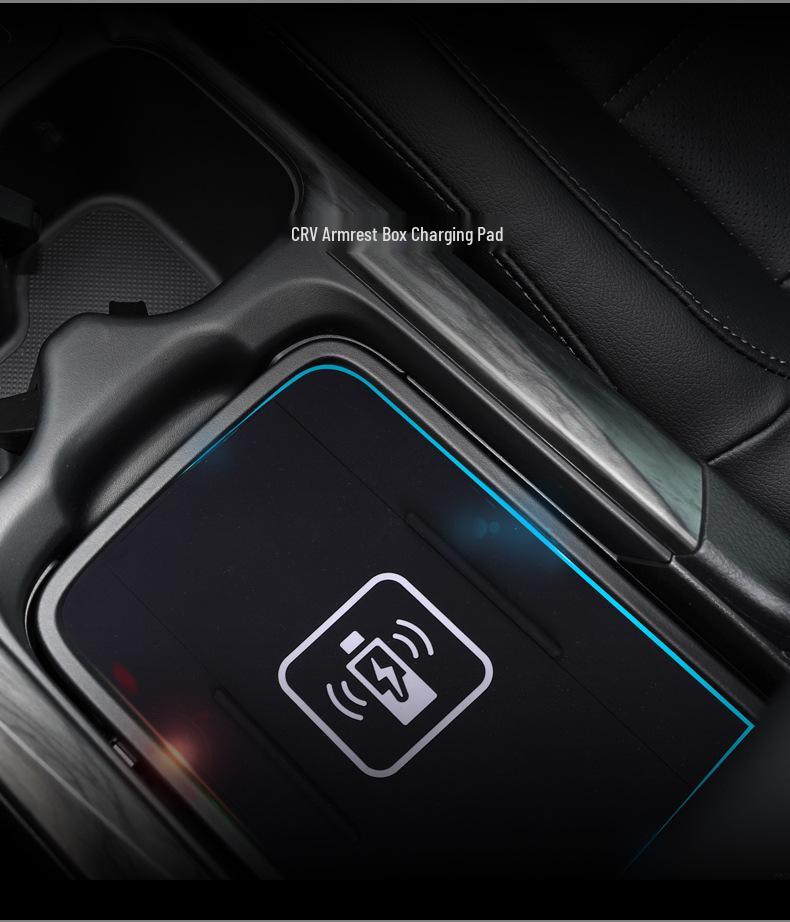 Odyssey Wireless Charger & Storage Box for Elysion: Console Decorative Car Accessory.