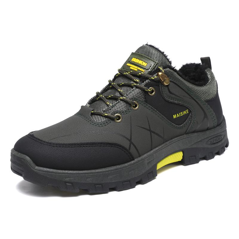 Men's shoes 2025 new men's sports shoes fashion trend outdoor mountaineering shoes casual shoes wear-resistant labor insurance shoes