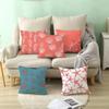 Living Coral Pillow Case   Peach Home Throw  Cover Cushion
