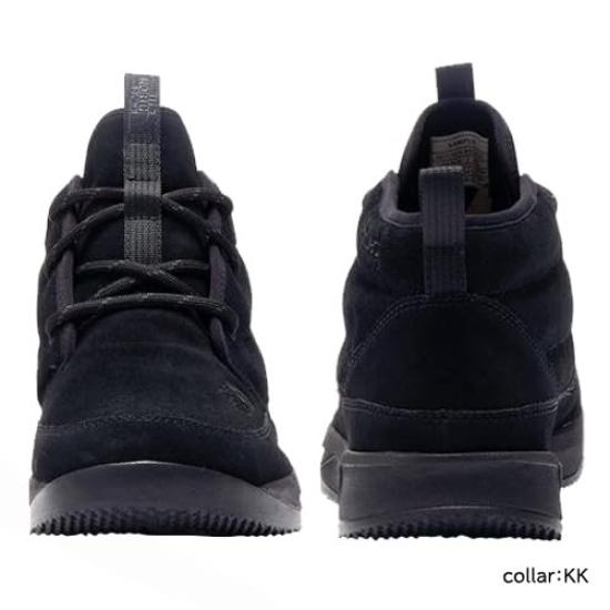 North W Nuptse Chukka WP Suede TNF Black 7 [The Face] Black/TNF
