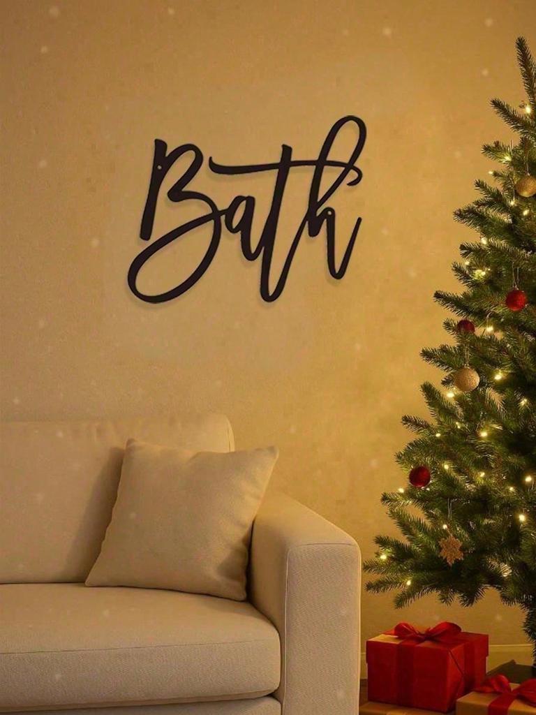 Vintage Metal Wall Sign Rustic Farmhouse Decor Waterproof Plaque Shabby Chic Wall Art Gift