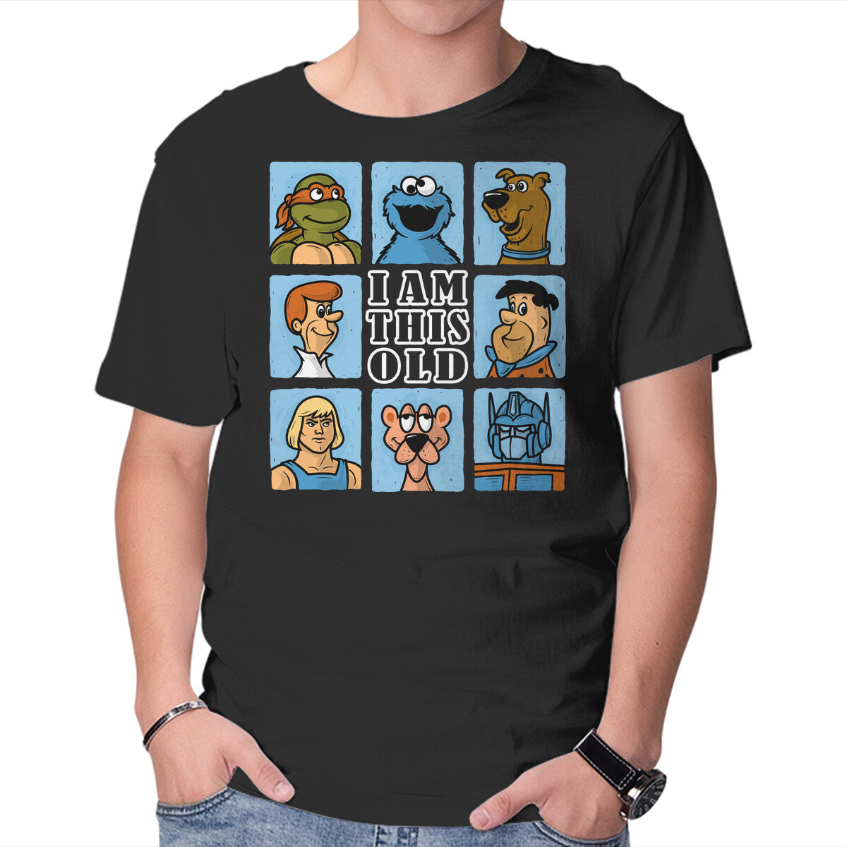 Unisex Crew Neck T-Shirt I Am This Old Gen-X Graphic Short Sleeve Casual Tee XXXL