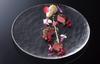 Toyo Sasaki Glass Universe Plate 270, Made in Japan, Large Round Plate, Glass Dish, Tableware, 46067