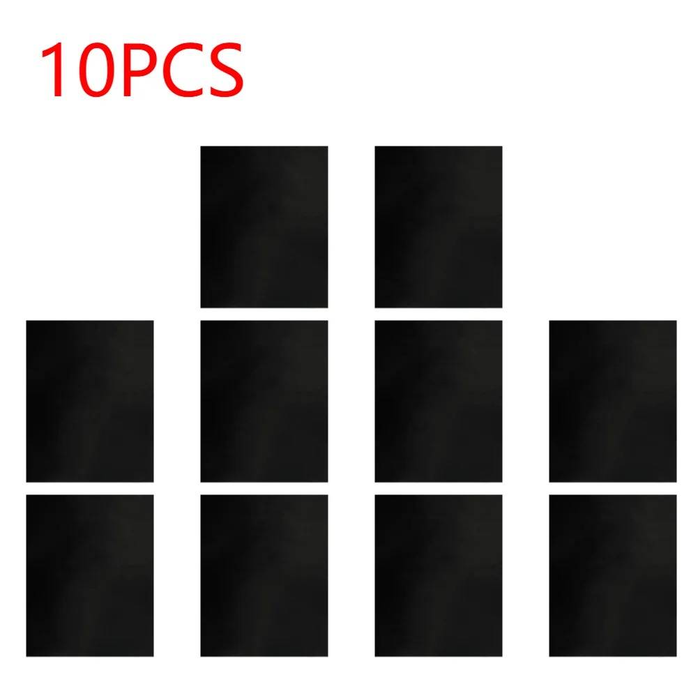 10Pcs Oven Liners Grill Mat 50x40cm Non Stick BBQ Grill Liners Reusable Barbecue Baking Liners Cook Pad Microwave Oven Tool