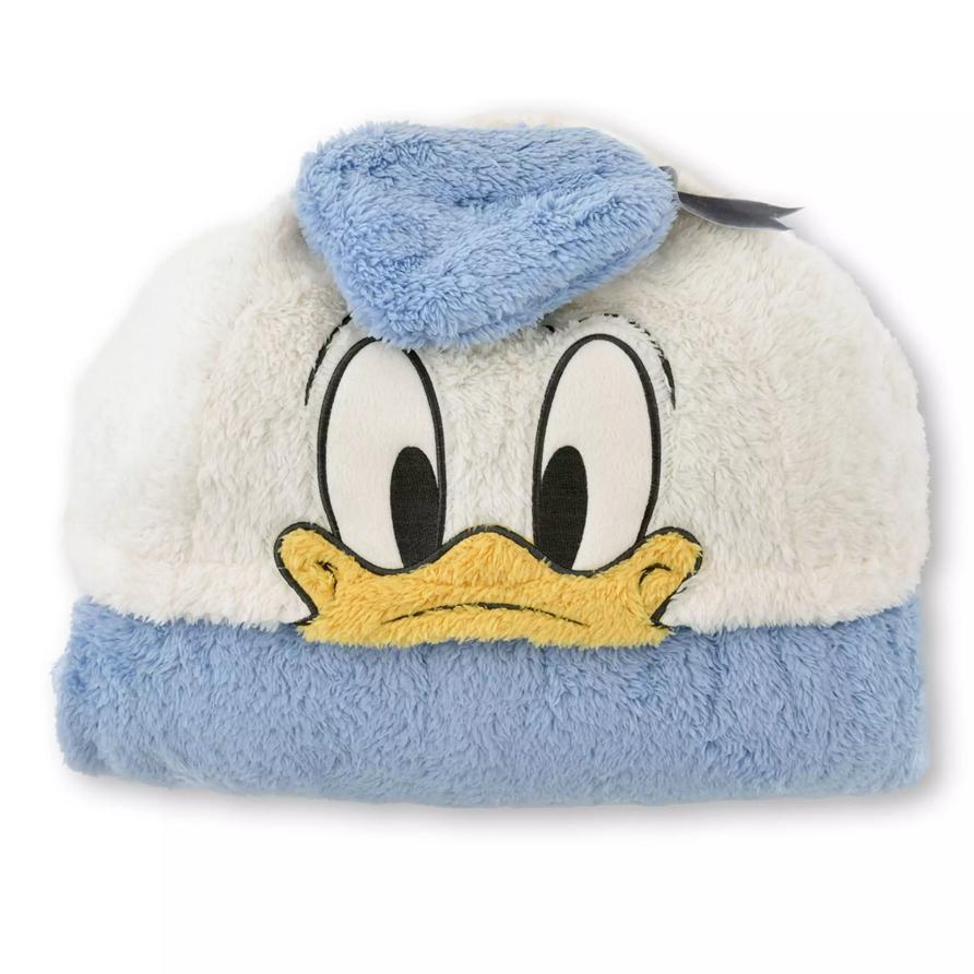 Disney Donald Wearable Blanket Boa Fleece Blanket Japan NEW Disney Store