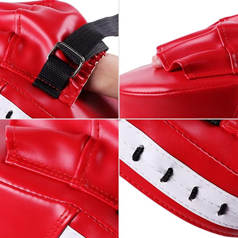 1Pcs Kick Boxing Gloves Pad Punch Target Bag Men MMA PU Karate Muay Thai Free Fight Sanda Training Adults Kids Equipment