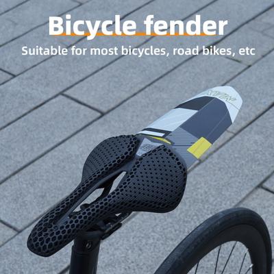 Bicycle Saddle Fender Waterproof Lightweight Universal MTB Mountain Road Bike Seat Cushion Mount Mud Splash Guard Mudflap Bike Accessories