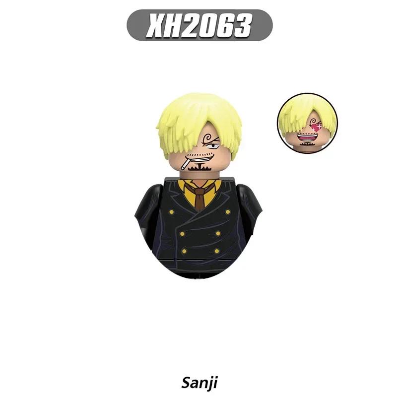 The Latest Building Blocks Japan Anime Bricks Dolls Mini Action Toy Figures Assemble Blocks Children Gifts Anime Figure