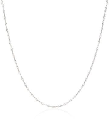 [BLOOM] BLOOM Silberne Schraubkettengliederkette Halskette (40 cm) 0773-0024-0016-0000