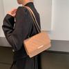 2023 Spring New Retro Shoulder Bag Women's Rhombic Chain Bag Small Square Bag Street Fashion