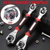 52 In 1 Universal Wrench Set with 8 In 1 Socket Wrench 360 Degree Rotating Adjustable Hand Tool for Home Car Repair