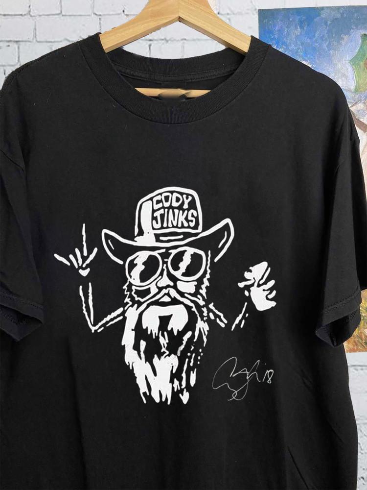 

CODY JINKS Red Rocks Live Signed Gift For Fans Black size S5XL TShirt QQ1243 Unisex T-Shirt S