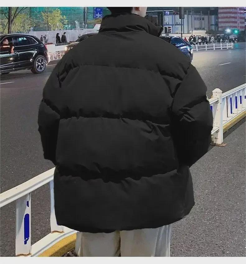 Men's Quilted Korean-Style Winter Jacket