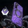 Case for Samsung Galaxy S24, Armored with a Stand and a Plate for the Holder, Purple