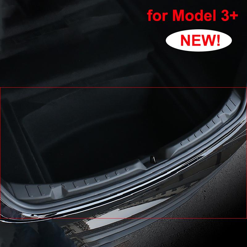 Door Sill Protector for 2024 Tesla Model 3 Highland Front Rear Door Entry Guard Scuff Plate Carpet Welcome Pedal Threshold Strip