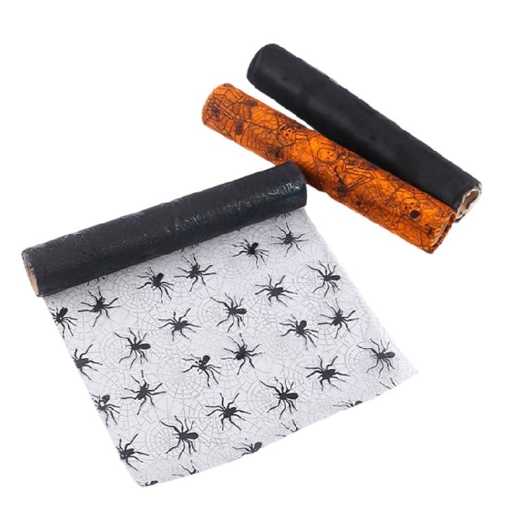 1 Roll Halloween Dining Mats Set Halloween Pattern Table Decors Dish Protective Mats Suitable for Halloween Meals