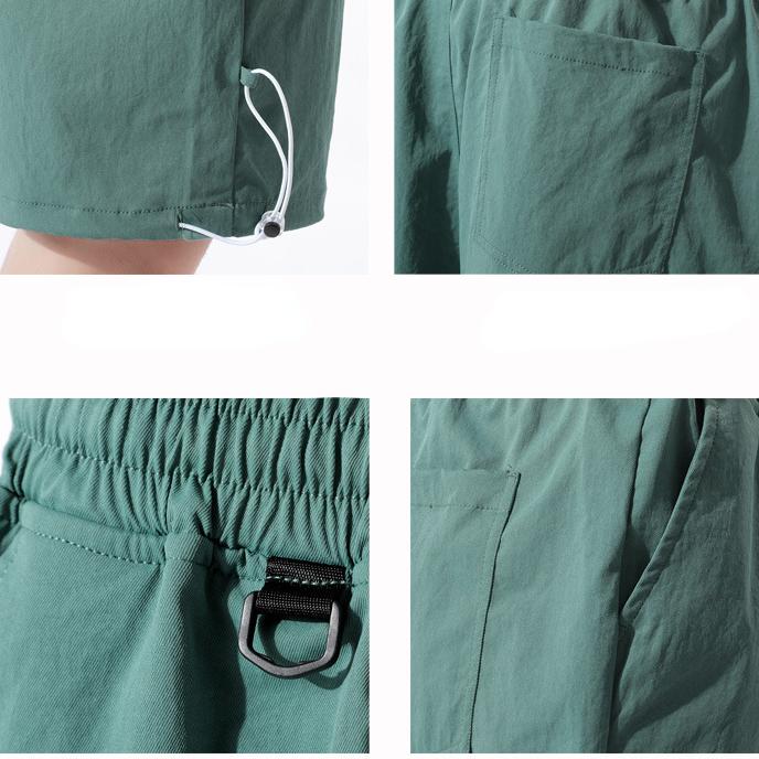 Шорты-карго с буквенным принтом — фото 10