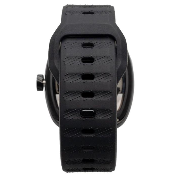 MINBER Watch Automatic Skeleton Dial Men's Mechanical Watch Black M9172G-BK