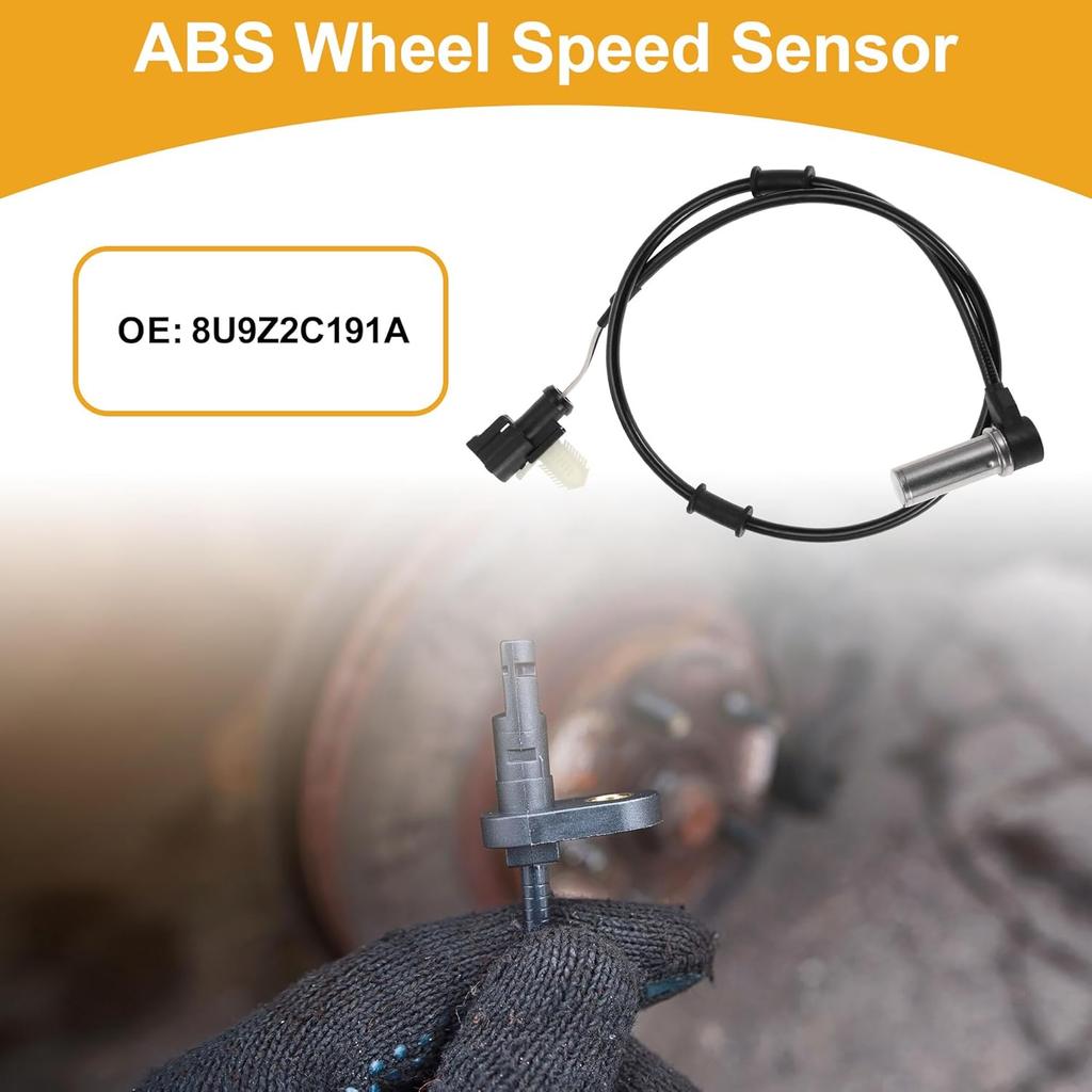 ABS Wheel Speed Sensor No.8U9Z2C191A Rear Left ABS Sensor Anti-lock Braking System Sensor for Ford F53 Stripped Chassis 2008-2019