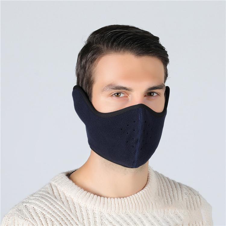 Winter Outdoor Skiing Cycling Mask Ear Mouth Cover Neck Warmer Windproof Reusable Cycling Snowboard Ski Hiking Sport Scarf