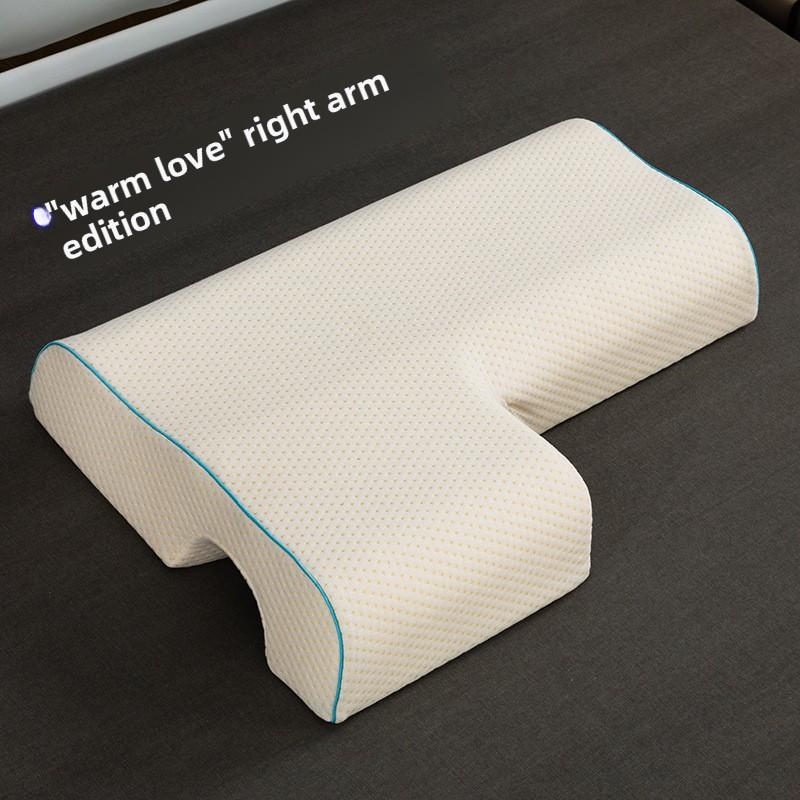 Couple Pillow Non Pressure Arm Memory Foam Pillow for Sleeping Support Cervical Spine Care Single Double Student Travel